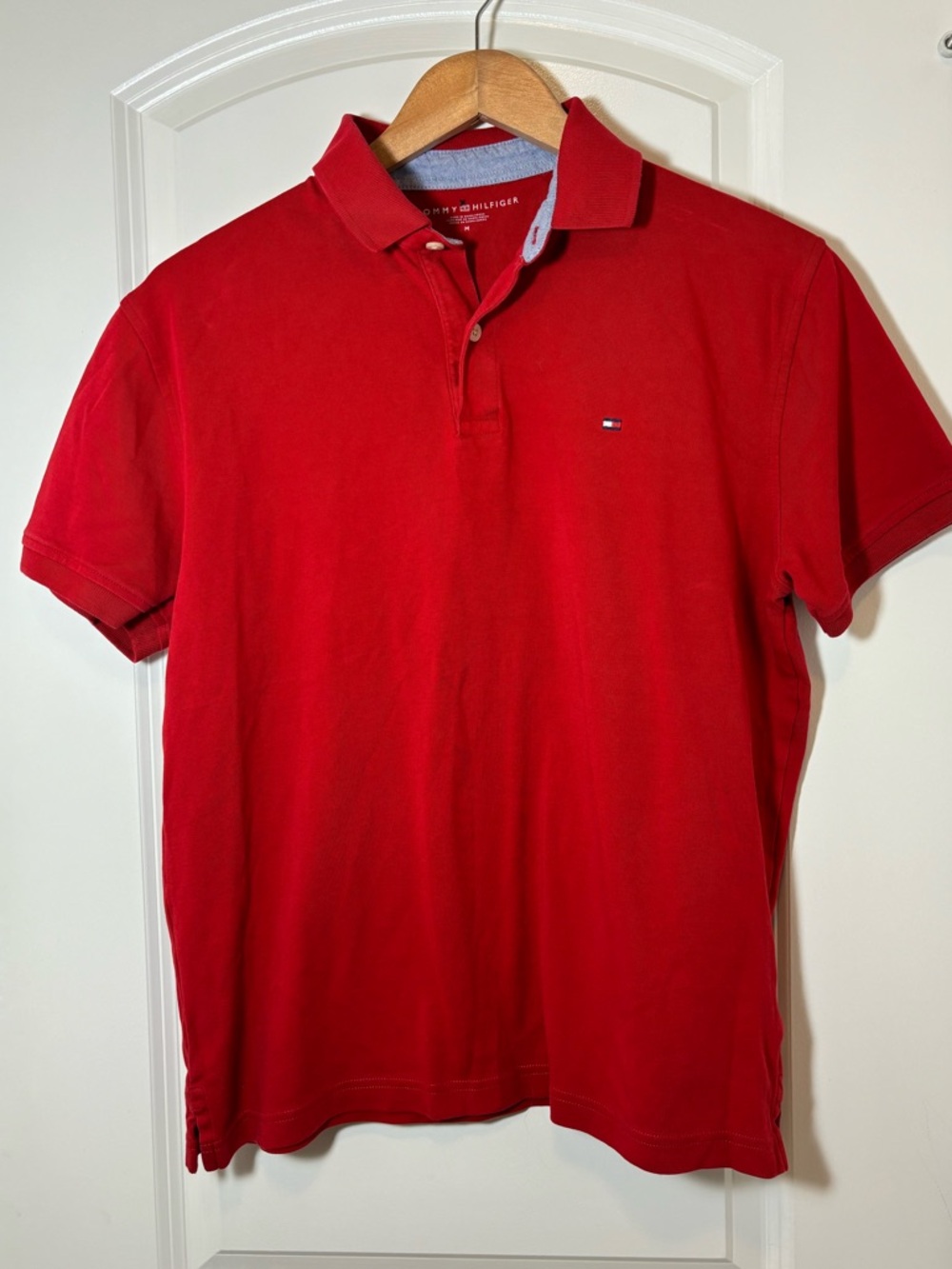 Tommy Hilfiger Men’s Red Polo Shirt